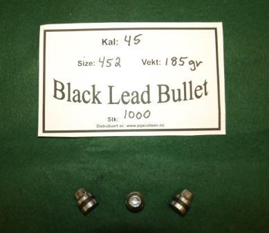 Black Lead Bullet