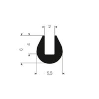 1-669 SOLID GUMMILIST EPDM