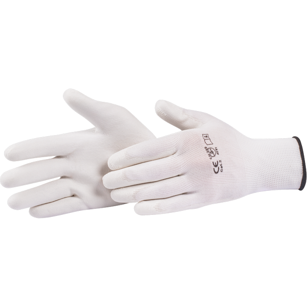 Handske Vit Softgrip XL