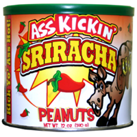 Ass Kickin Sriracha Jordnötter