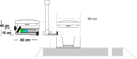 BioBox Slim 400 l / 24 H - KK600 imeytyskaivo 