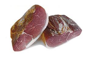 Rauwe Ham gesneden vacuüm verpakt 100 gram