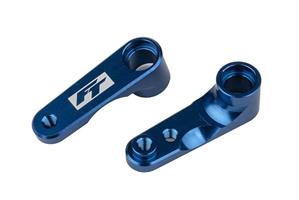 RC10B6.4 FT Steering Bellcranks, blue aluminum