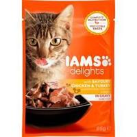 Iams kana-kalkkuna 85g