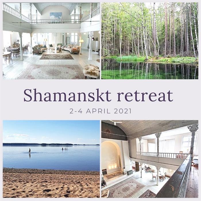 2-4 april dags för ett Shamanskt retreat utanför Uppsala.