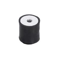 Vibrating metal buffers round, medium.