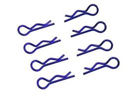 Ultimate Racing Body Clips 1/8 L&R (Blue, 8pcs)