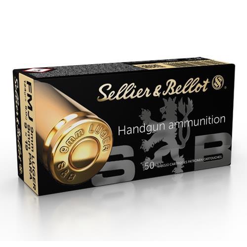 S&B 9MM LUGER 124 FMJ (50 pk.)