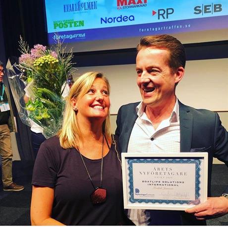 Boatlife Solutions International was crowned last week as "New Entrepreneur of the Year" 