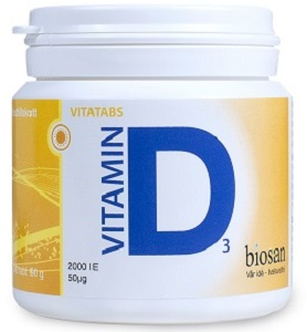 D vitamin 50µg 300t