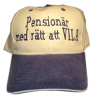 Pensionär med rätt att VILA