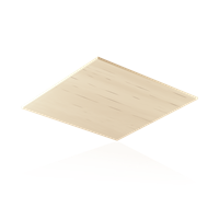 LINEst / LINEist -100 square, Accoya