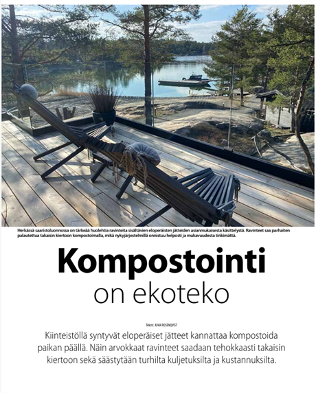 Kompostointi on ekoteko!