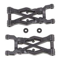  RC10B6.2 FT Rear Suspension Arms 75mm, carbon 