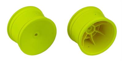 Buggy Rear Hex Wheels, 2.2 in/12 mm, yellow