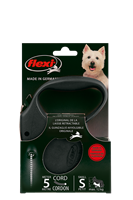 Flexi standard S hundkoppel svart