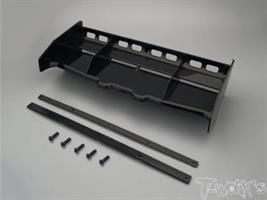 T-Works 1/8 Airflow Buggy Wing ( Black )