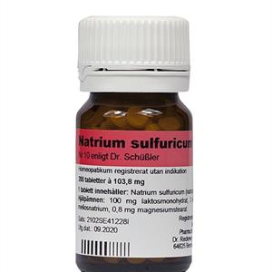 Nr.10 Natrium sulf.D6 200t