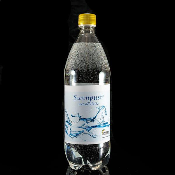 H2O2-Vann til luftfukter- 1 L (Hydrogenperoksid)
