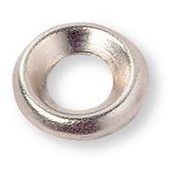 Klädselbricka 5x11mm Förnicklad